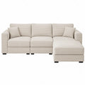 Sztruksowa sofa modu?owa naro?